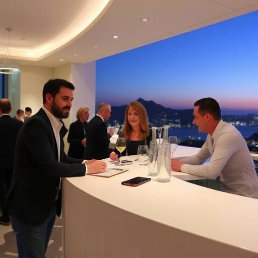 Reception area of 'Atlantic Accounting' services in Sea Point, Cape Town